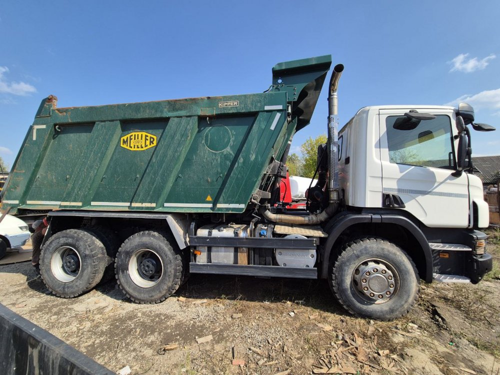 Самоскид SCANIA P440 (6×4) Євро-5 — фото